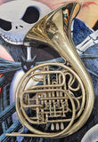 Yamaha 668VN Nickel Silver Double French Horn FANTASTIC COMPRESSION (Free Postage Lower 48 States)