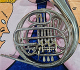 Conn 8D Eastlake Ohio Nickel Silver Double French Horn (Free Postage Lower 48 States)