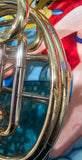Yamaha 567 "Geyer Wrap" Yellow Brass Double French Horn (Free Postage Lower 48 States)