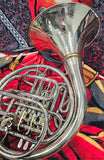 Reynolds Chambers Nickel Silver Cut Bell Double French Horn (Free Shipping Lower 48 States)