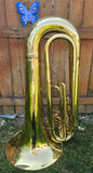 Tuba King 1151 BBb Marching Contra Tuba W/Neck & Mouthpiece 277019 (Free Shipping Lower 48 States)