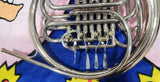 Olds Fullerton California Nickel Silver Double French Horn (Free Shipping Lower 48 USA)