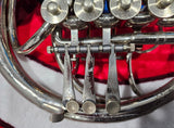 Lawson Nickel Silver Double French Horn W/Nickel Bronze Bell (Free Postage Lower 48 States)