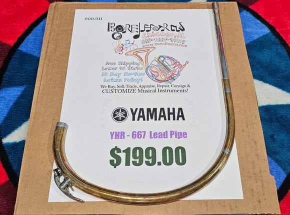 Yamaha YHR-667 Double French Horn Lead Pipe 000,011 (Free Shipping Lower 48 States)