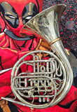 Reynolds Chambers Nickel Silver Cut Bell Double French Horn (Free Shipping Lower 48 States)