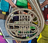 Yamaha 668N Nickel Silver Double French Horn (Free Postage Lower 48 States)