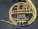 CF Schmidt Pre WW 1 Double French Horn (Free Postage Lower 48 States)