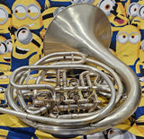 Conn 8D Eastlake Ohio Nickel Silver Double French Horn (Free Postage Lower 48 States)
