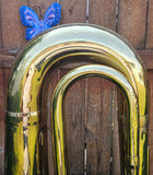 Tuba King 1151 BBb Marching Contra Tuba W/Neck & Mouthpiece 277019 (Free Shipping Lower 48 States)