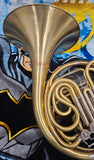 Yamaha 567 / 667 / 87 Custom Geyer Wrap Double French Horn W O'Malley Lead Pipe (Free Postage Lower 48 States)