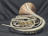 Lawson Nickel Silver Double French Horn W/Nickel Bronze Bell (Free Postage Lower 48 States)