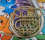 King Schmidt Rotary/Piston Valve Double French Horn (Free Postage Lower 48 States)