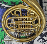 Vincent Dell'Osa Philadelphia PA German Stencil (Hans Hoyer?) Double French Horn (Free Postage Lower 48 States)