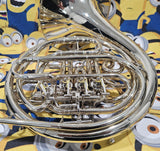 Yamaha 668N Nickel Silver Double French Horn (Free Postage Lower 48 States)
