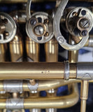 Vincent Dell'Osa Philadelphia PA German Stencil (Hans Hoyer?) Double French Horn (Free Postage Lower 48 States)