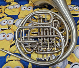 Conn 8D Eastlake Ohio Nickel Silver Double French Horn (Free Postage Lower 48 States)