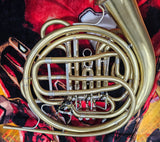 King Fidelio Detachable Bell Brushed Finish Double French Horn (Free Postage Lower 48 States)