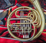 Yamaha 561 Modified Cut Bell Yellow Brass Double French Horn (Free Postage Lower 48 States)
