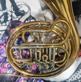 Kruspe Gold Brass Wendler Compensating Double French Horn (Free Postage Lower 48 States)
