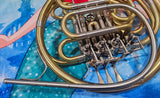 Conn 10D Geyer Wrap Yellow Brass Cut Bell Double French Horn (Free Postage Lower 48 States)