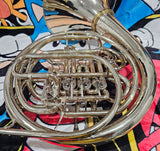 Yamaha 668VN Nickel Silver Double French Horn FANTASTIC COMPRESSION (Free Postage Lower 48 States)