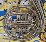 Yamaha 668N Nickel Silver Double French Horn (Free Postage Lower 48 States)
