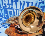 Conn 7D Geyer Wrap Yellow Brass Double French Horn (Free Postage Lower 48 States)