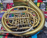 Yamaha YHR-668 Yellow Brass Detachable Bell Double French Horn (Free Postage Lower 48 States)