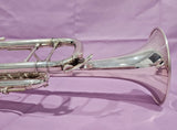 Bach Stradivarius 37 Elkhart Indiana Silver Trumpet (Free Postage Lower 48 States)