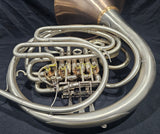 Lawson Nickel Silver Double French Horn W/Nickel Bronze Bell (Free Postage Lower 48 States)