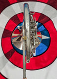 Lawson Nickel Silver Double French Horn W/Nickel Bronze Bell (Free Postage Lower 48 States)