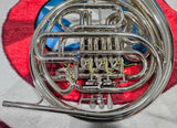Yamaha 668N Nickel Silver Double French Horn (Free Postage Lower 48 States)