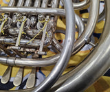 Conn 8D Eastlake Ohio Nickel Silver Double French Horn (Free Postage Lower 48 States)