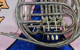 Conn 8D Eastlake Ohio Nickel Silver Double French Horn (Free Postage Lower 48 States)