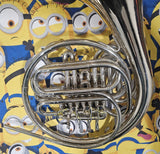 Olds Fullerton California Nickel Silver "Closet Queen" Double French Horn (Free Shipping Lower 48 USA)