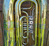 Miraphone 186 Tuba With Yamaha 321 Silver Bell (Free Postage Lower 48 States)