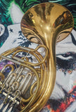 Kruspe Gold Brass Wendler Compensating Double French Horn (Free Postage Lower 48 States)