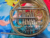 Yamaha 567 "Geyer Wrap" Yellow Brass Double French Horn (Free Postage Lower 48 States)