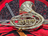 Reynolds Chambers Nickel Silver Cut Bell Double French Horn (Free Shipping Lower 48 States)