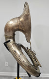 Conn 20K Silver Naked Lady Sousaphone Tuba (Free Shipping in the Lower 48 States)