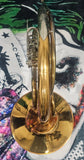 Kruspe Gold Brass Wendler Compensating Double French Horn (Free Postage Lower 48 States)