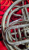 Reynolds Chambers Nickel Silver Cut Bell Double French Horn (Free Shipping Lower 48 States)