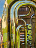 Miraphone 186 Tuba With Yamaha 321 Silver Bell (Free Postage Lower 48 States)