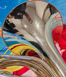 Yamaha 567 "Geyer Wrap" Yellow Brass Double French Horn (Free Postage Lower 48 States)