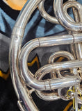 Yamaha YHR-664 Silver Plate Double French Horn (Free Postage Lower 48 States)