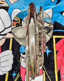 Yamaha 668VN Nickel Silver Double French Horn FANTASTIC COMPRESSION (Free Postage Lower 48 States)