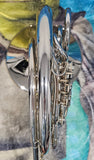 Conn 8D Eastlake Ohio Nickel Silver Double French Horn (Free Postage Lower 48 States)
