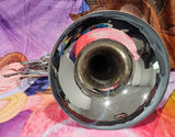 Reynolds Contempora Nickel Silver Doube French Horn GREAT COMPRESSION (FREE POSTAGE LOWER 48 STATES}