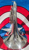 Willson Nickel Silver Mechanical Linkage Double French Horn Rotax Valves (Free Postage Lower 48 States)