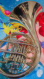 Yamaha 567 "Geyer Wrap" Yellow Brass Double French Horn (Free Postage Lower 48 States)